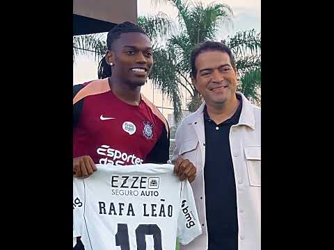 Já foi apresentado, Rafael Leão no Corinthians? 🤔 #corinthians
