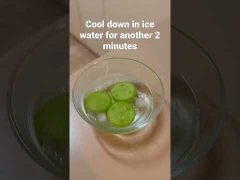 Feeding cherry  shrimp cucumber for the first time.