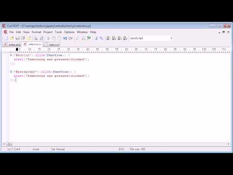 jQuery Tutorial 18 Multiple selectors