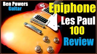 Video thumbnail for Epiphone Les Paul 100 - Review & Demo - LP100 by Ben Powers Guitar