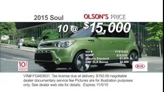 Chuck Olson Kia - 2015 Kia Soul