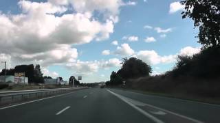 preview picture of video 'Driving On The D767 & N12 E50 Between Lannion & Guingamp, Brittany, France 12th August 2013'