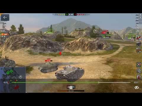 WOT Blitz Wake up call. VK 16.02 Leopard Mines 3 Kills!!!