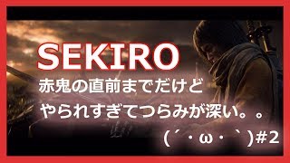 Samurai & Ninja Game SEKIRO　せきろう 虎口階段(赤鬼の直前まで）#2【PS4】