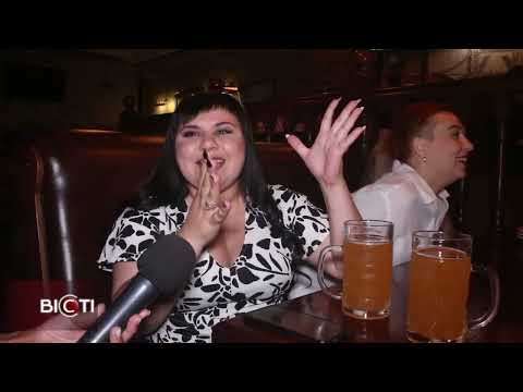 Anastasia Tkachenko and Alla Volkova - famous Ukrainian comedians - visited Kharkiv.