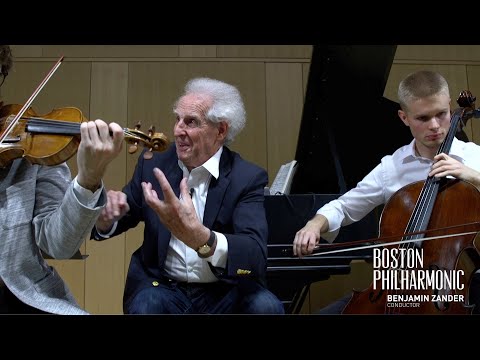 Beethoven: String Quartet no. 11 "Serioso" - 1st movement (Benjamin Zander - Interpretation Class)