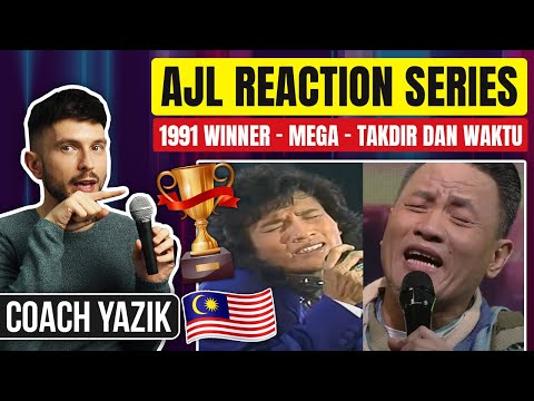 YAZIK reacts to 6TH AJL WINNER - Mega - Takdin Dan Waktu