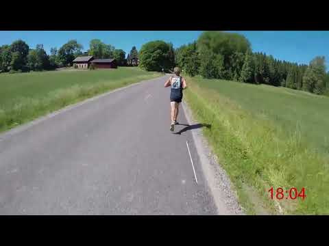 Hyttloppet 2018 - 8,5 km (Löparperspektiv, 2x)