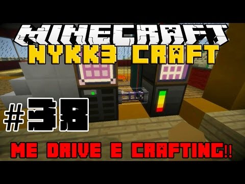 NYKK3CRAFT MINECRAFT ITA #38 - ME DRIVE E CRAFTING TERMINAL + GENERATORE SOLARE COLLEGATO A BATTERIA