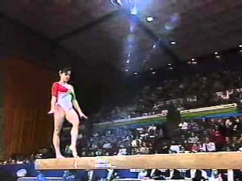 adrienn nyeste 1995 american cup finals balance beam