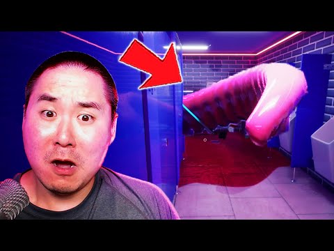 IMPRISONED in a Bathroom by an Evil GIANT TENTACLE MONSTER! (Toilet Chronicles)