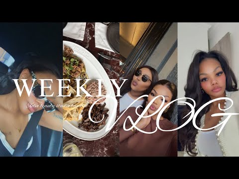 WEEKLY VLOG : LONG TABLE + GRWM AND MPHO + NEW HAIR + AT THE STUU + MORE //XOLIGCABASHEVLOGS