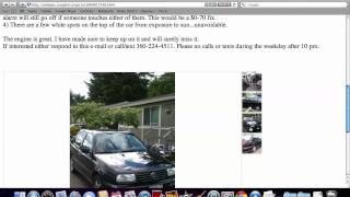Craigslist Olympic Peninsula Washington - Used Cars for Sale by Owner Available Now