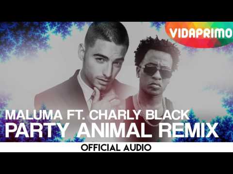 Maluma , Charly Black - Party Animal remix (Audio Oficial)