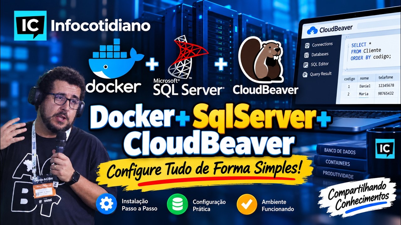 SQL Server Express e CloudBeaver com Docker Compose