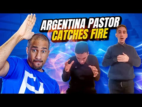 ARGENTINA PASTOR CATCHES FIRE 🔥🔥🔥 | HOLY GHOST IMPARTATION