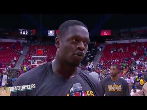 Julius Randle Full SL Highlights 2014.07.18 vs Nuggets - 14 Pts