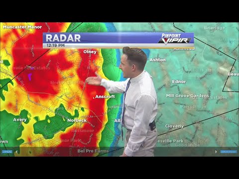 Tornado Warning Coverage, WDVM Weathercast, Friday May 27th 2022