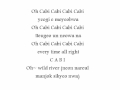 SNSD & 2PM cabi song lyrics 