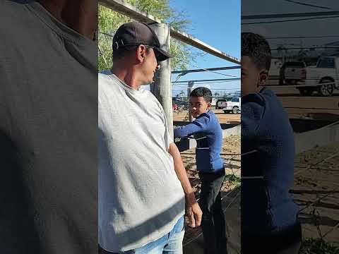 Visitante na feira do gado em Cipó ba