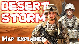 The GULF WAR EXPLAİNED in 5 Minutes - Operation Desert Storm (1990–91)