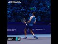 The Greatest Tennis Defender Of All Time? ? #Shorts