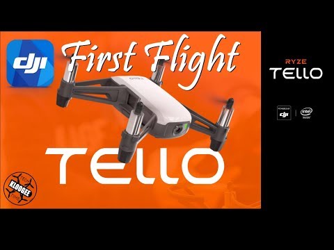 Ryze / DJI Tello - Unboxed and First Flight