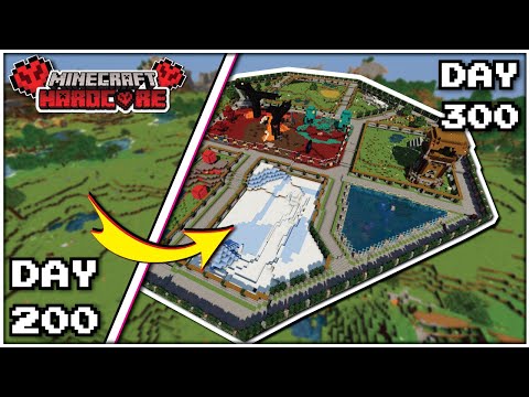 I Spent 100 Days BUILDING a MEGA ZOO In Hardcore Minecraft | #19