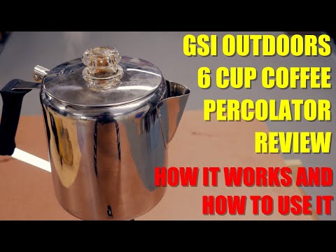 GSI Coffee Percolator - The BEST Percolator for the Outdoors?