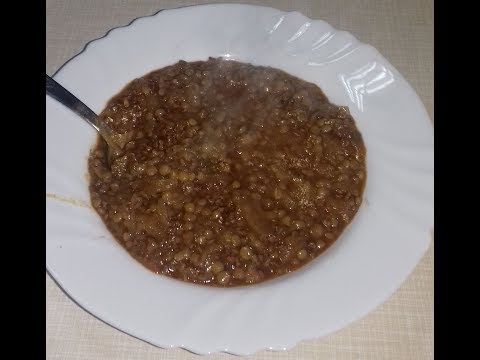 Heljda s kiselim kupusom i lećom by Vege Wolf