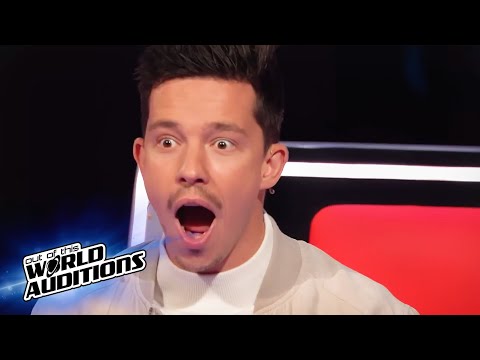 9 INCREDIBLE ALL-STARS Blind Auditions on The Voice