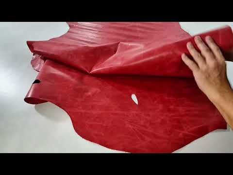 RED RUSTIC LEATHER  3562