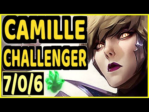THAL (CAMILLE) - 7/0/6 KDA CHALLENGER GAMEPLAY - KR