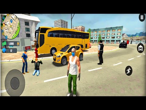 US Police Officer Car Chasing Robbers Cars in Open City - Android IOS Gameplay #88