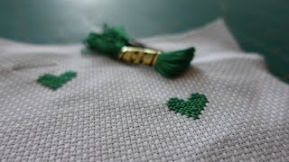 Punto croce - Avvio e Saldatura