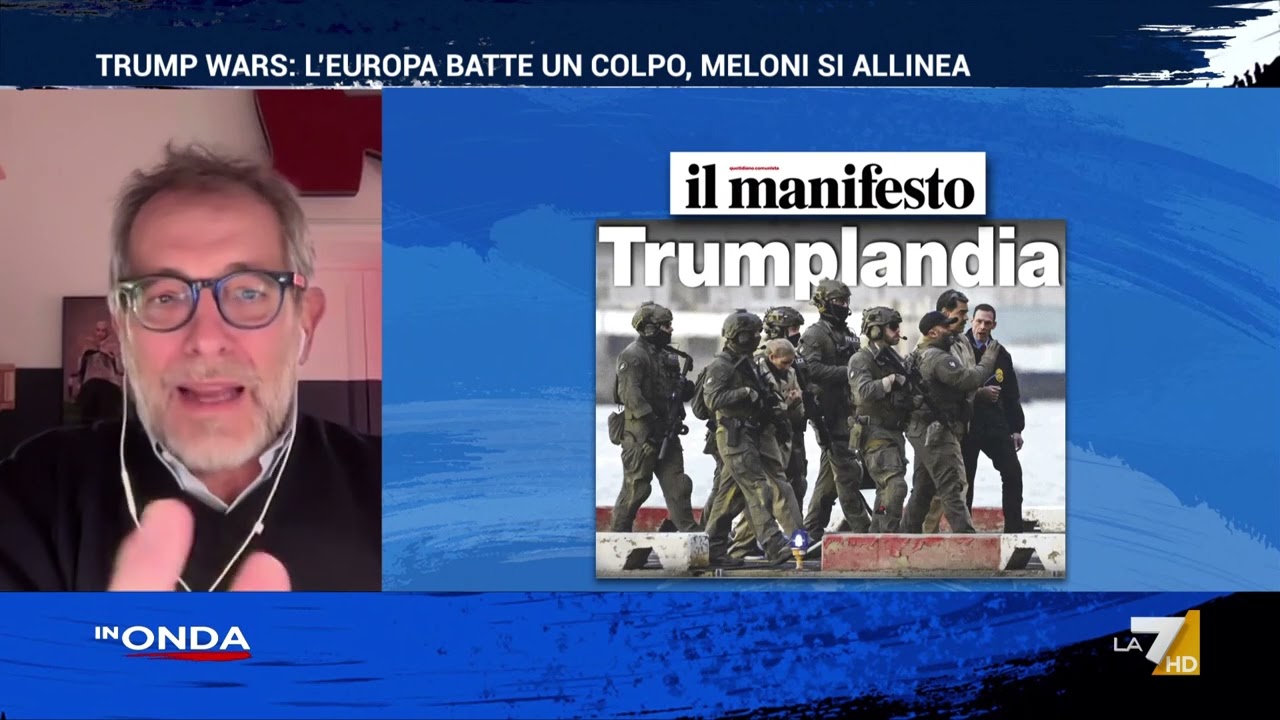 Venezuela, Formigli: "L'America ha sempre fatto queste porcherie"