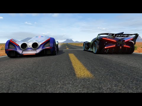 Devel Sixteen vs Bugatti Bolide at Monument Valley