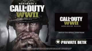 CALL OF DUTY WW2 - Official Reveal Trailer HD