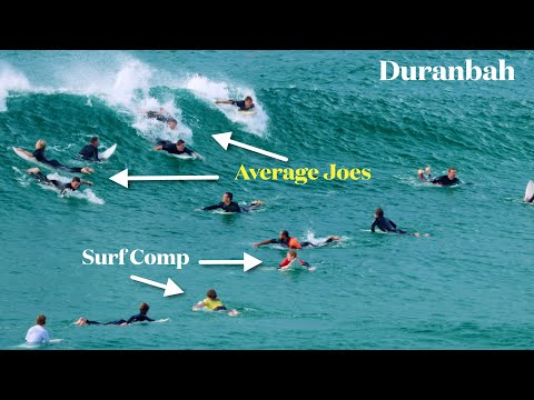 Surf Comp at One of the most Crowded beaches - Dbah