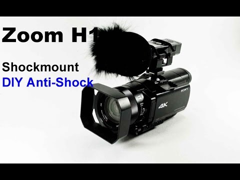 Zoom H1 Selbstbau Antishock Mount, Shockmount, Deutsch, FHD