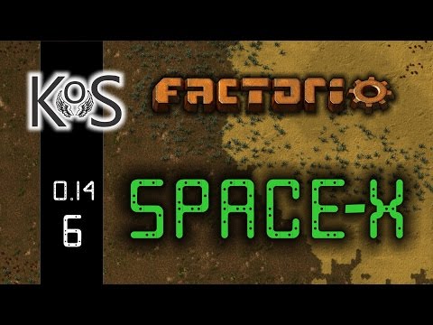 Factorio 0.14 Space-X Mod, Ep 6: Coal Shortage - Let's Play, Gameplay