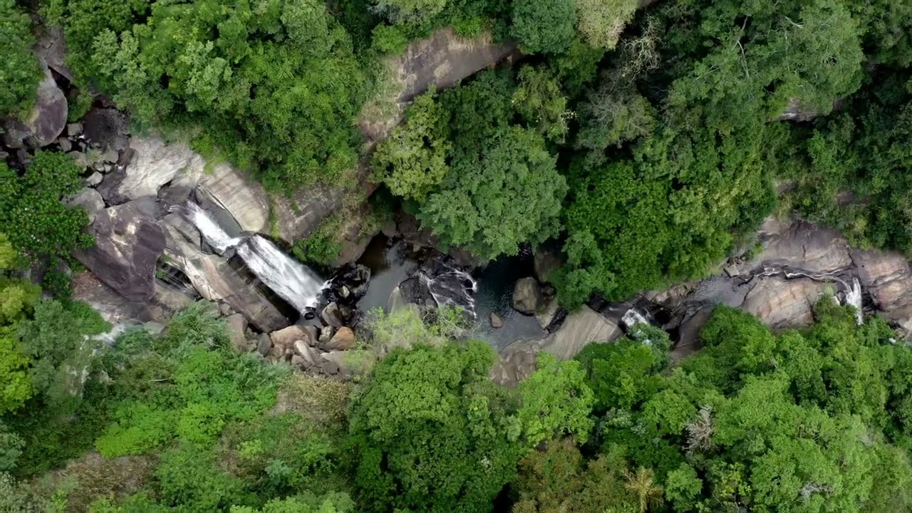 Behold the breathtaking panoramas of Ravana Falls.