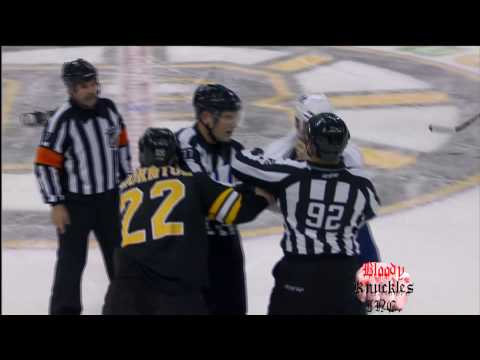 Colton Orr Vs Shawn Thornton Dec 05 09 [HD]