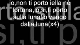 CapaRezza-io vengo dalla luna(con testo\with lyrics)