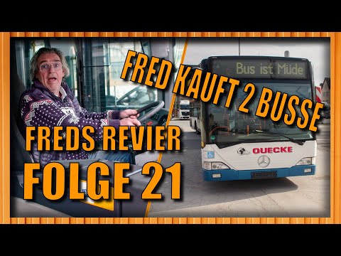 At Fred's Junkyard (Test Drive with a Public Bus) | Fred's Territory Episode 21