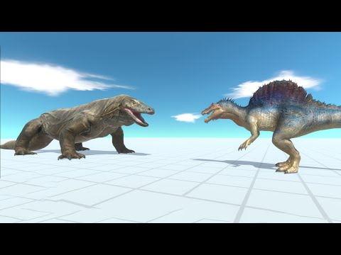 GIANT KOMODO DRAGON vs EVERY UNIT - Animal Revolt Battle Simulator