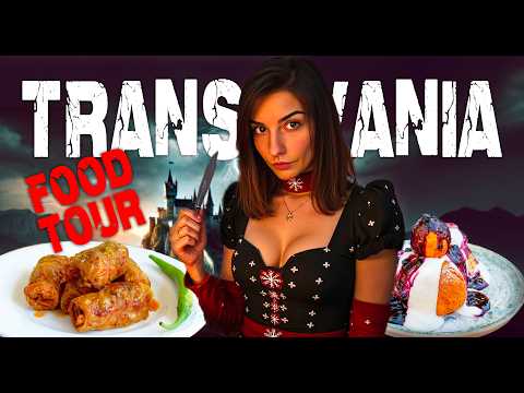 FOOD TOUR with a ROMANIAN (we eat at her house) - Romania -