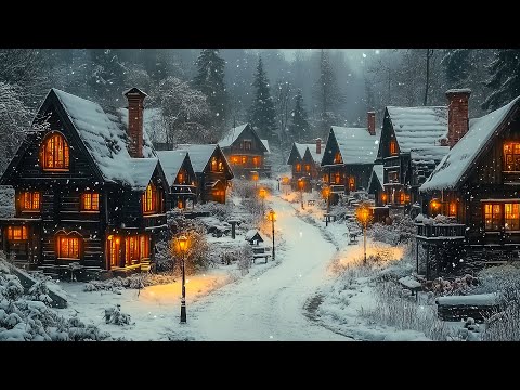 Beautiful Celtic Music: Snowy Medieval Village Music for Relaxation|Stress Relief, Healing Your Mind