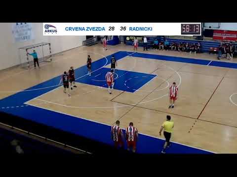 ARKUS liga 13. kolo / MRK Crvena Zvezda - SPD Radnički