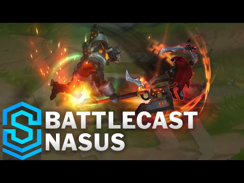 Battlecast Nasus Skin Spotlight - Pre-Release - League of Legends